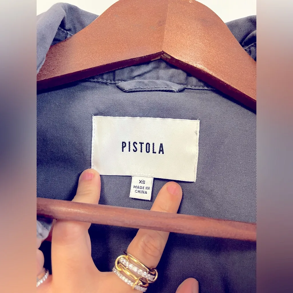 PISTOLA Dani Pull-On Utility Jumpsuit -‎ Charcoal Grey - Size XS - Image 5