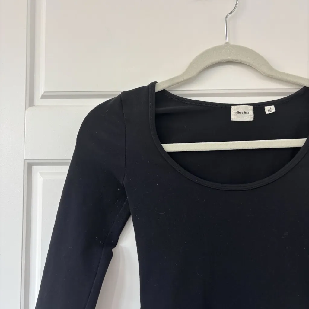 Wilfred  Free Aritzia Maxe Jumpsuit Long Sleeve - Image 9