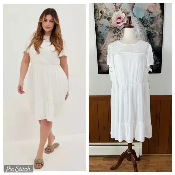 Super Cute Torrid Cotton Skater Dress! - Image 2