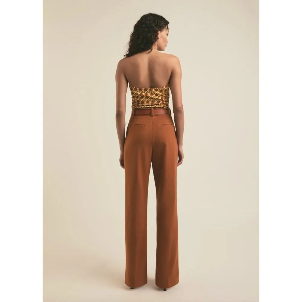 Favorite Daughter The Favorite Pants Equestrian Saddle Womens Size 10 Brown - Image 3