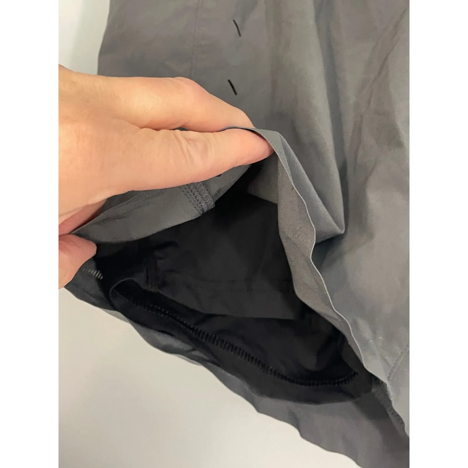 X Ten Thousand Athletic Shorts Women's XS Grey Quick Dry Running Workout Gray - Image 2