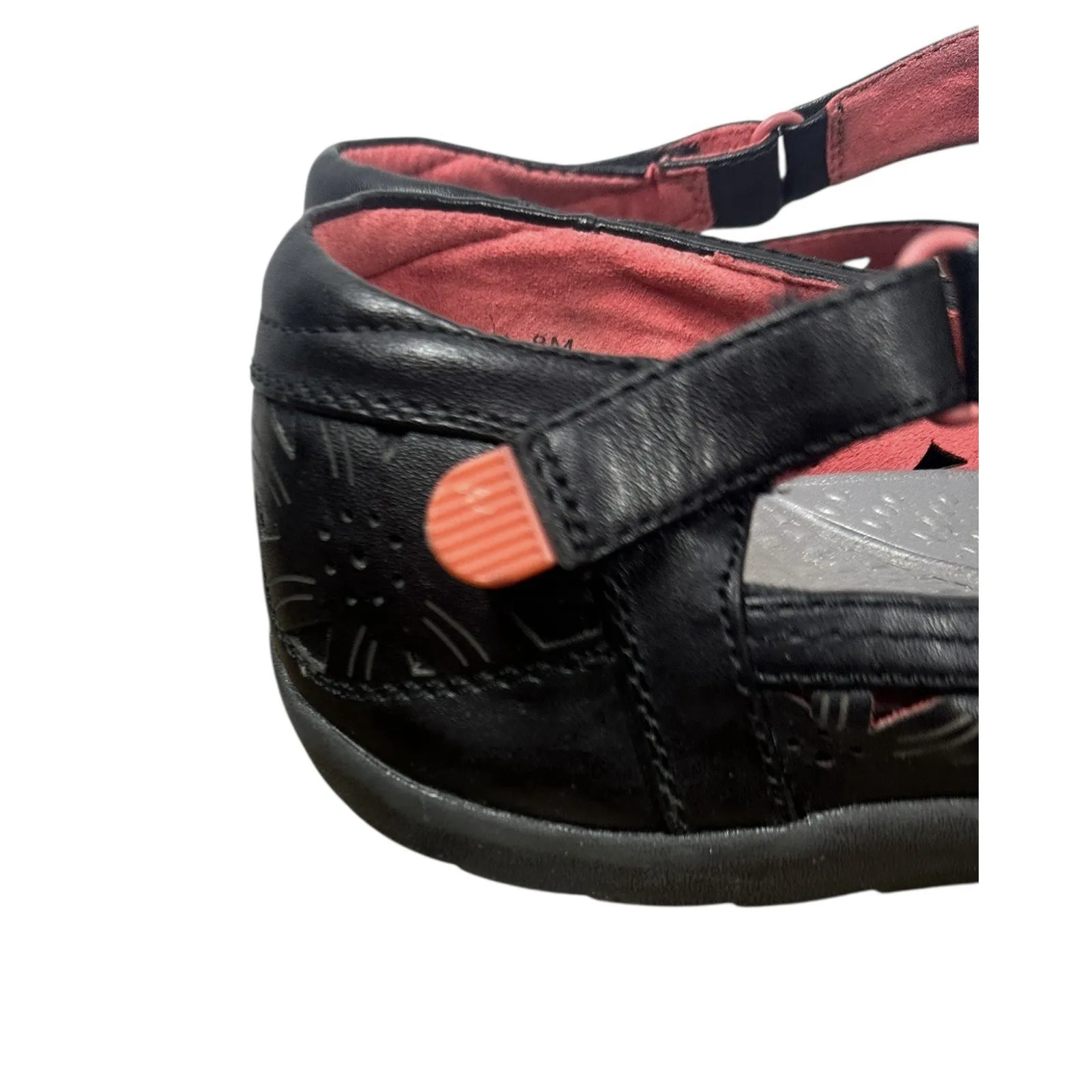 BareTraps Ferra Mary Jane Flats 8M Rebound Technology Black Comfort Shoes Laser - Image 2