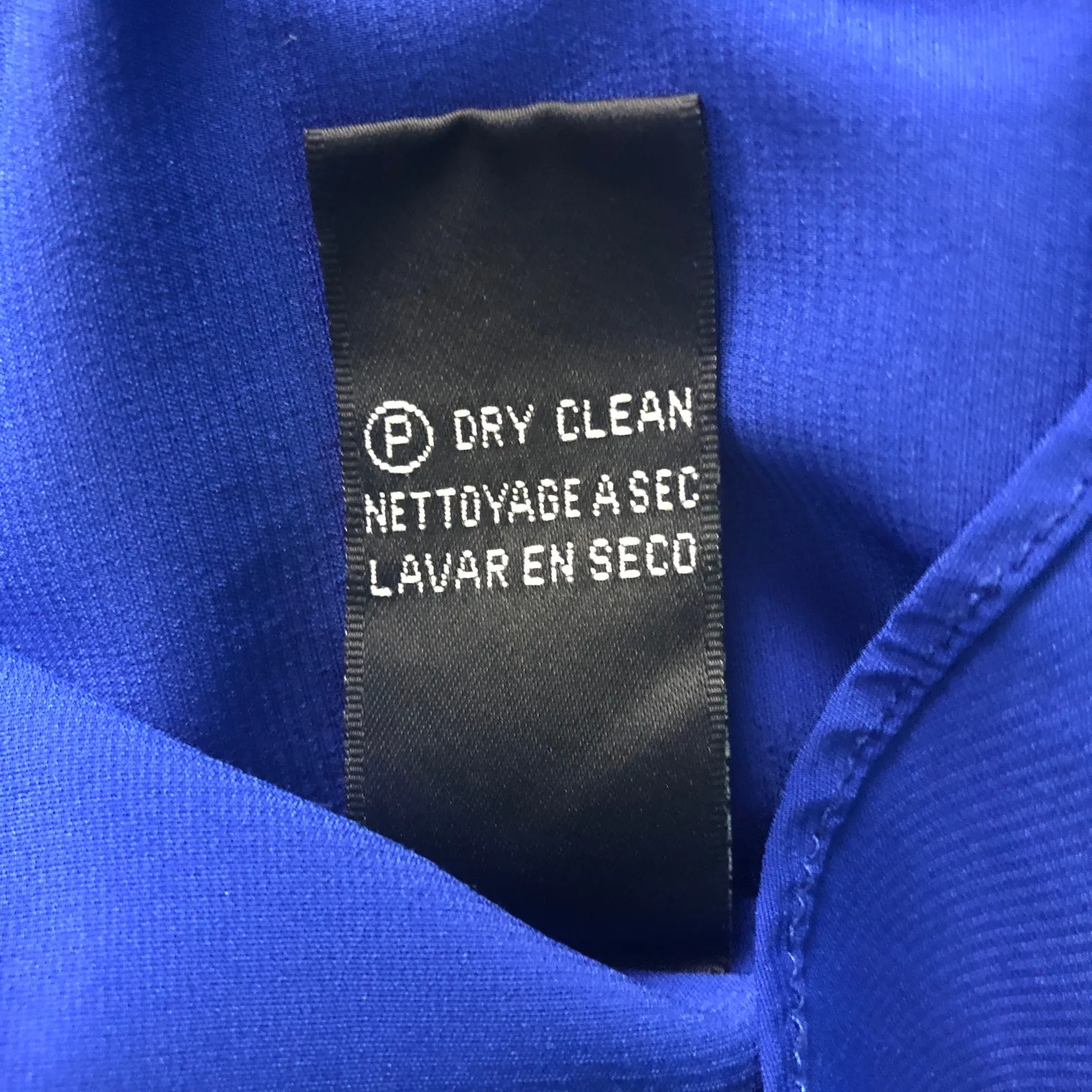 Nicole Miller Royal Blue Sleeveless Maxi Dress Size 4 - Image 13