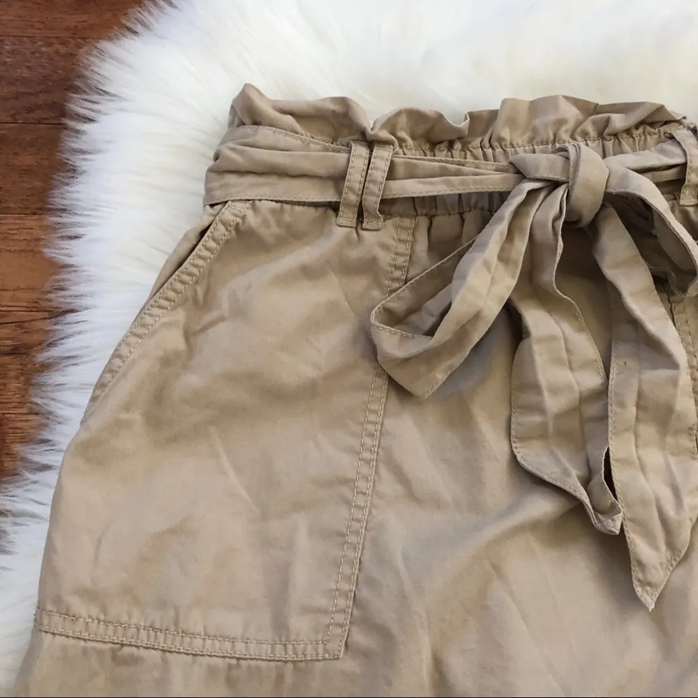 BP Paper Bag Tan Khaki Cargo Skirt - Image 3