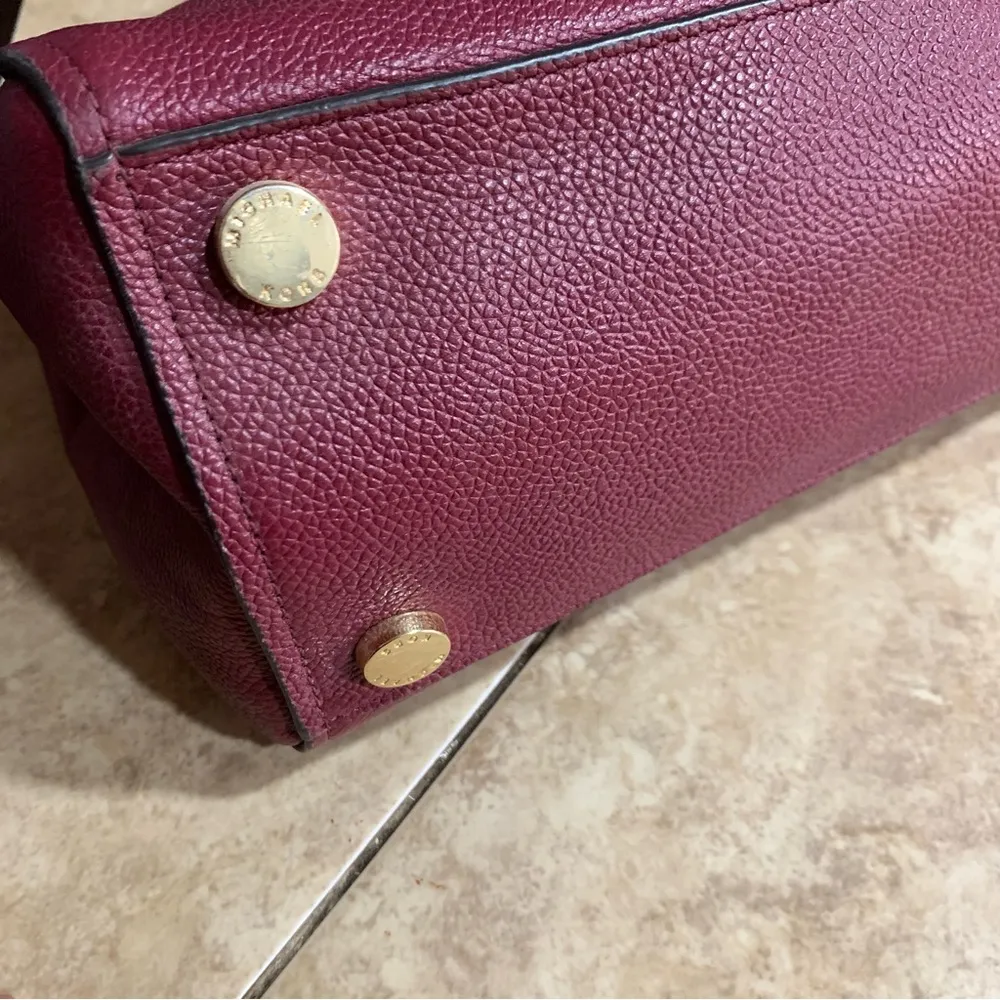 Michael Kors Bag Purse Leather Hayes Large Satchel - Image 6