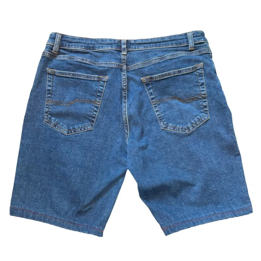 Caslon Nordstrom Denim Cut-off Hemmed Jean Shorts Petite 12 - Image 2