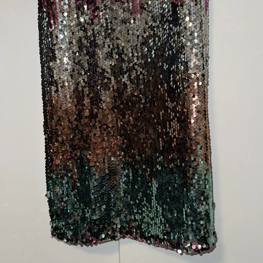 Express Gradient Sequin Mini Dress Women’s S Small - Image 7