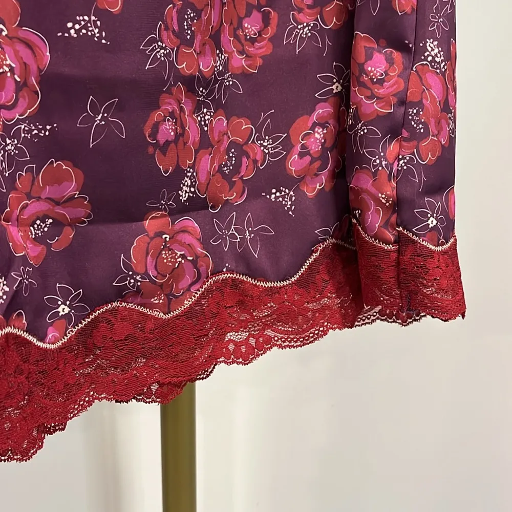 Free People NEW Intimately Night Special Cami Top in Lemon Custard Combo - M - Image 7