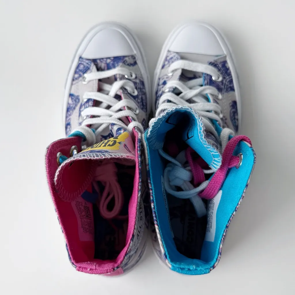 Converse Chinatown Market Batman Sneakers Womens Size 6.5 Shoes High Tops Retro - Image 5