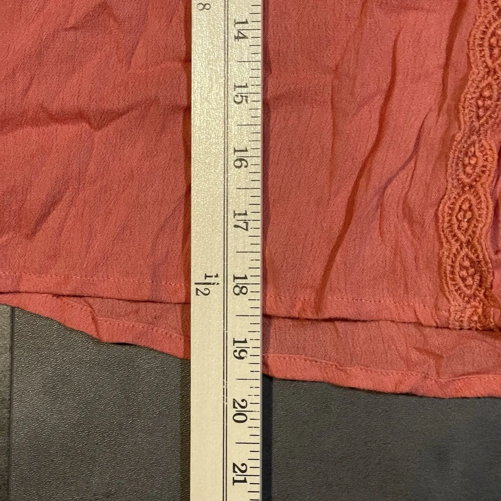 Jessica Simpson Top S Boho Hippy Flowy Popover‎ Peasant Shirt Blouse F-32 - Image 4