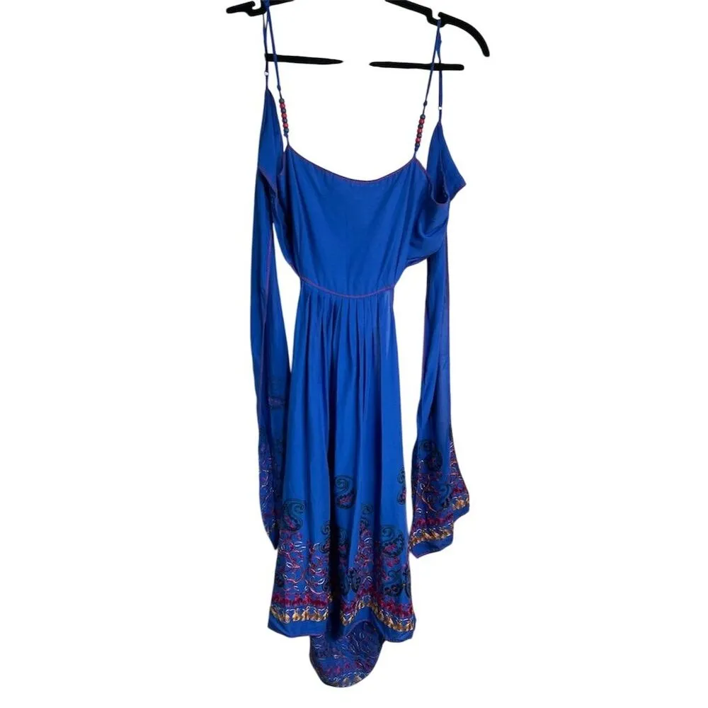 Chelsea & Violet Women's Standard Blue Embroidered Knee Length Dress - Image 2
