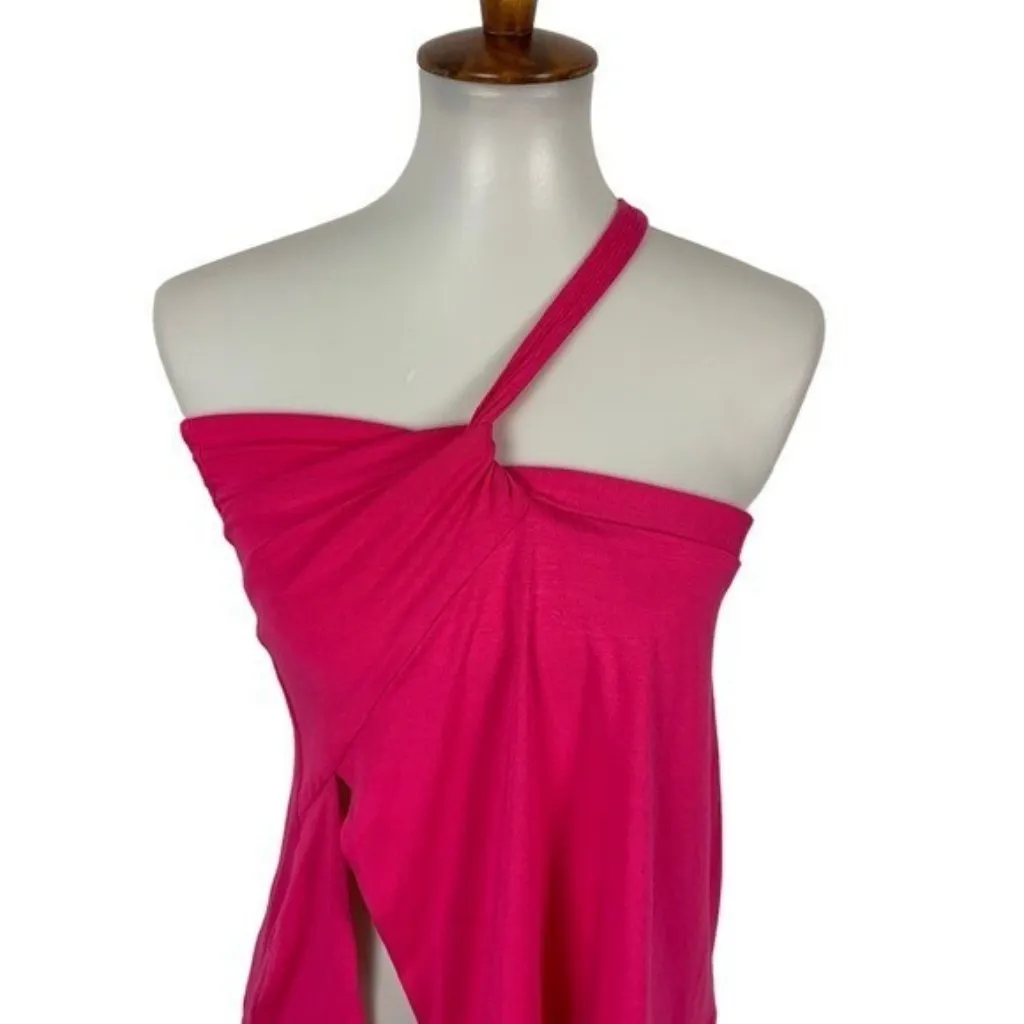 Outcast Exclusives Pink Off Shoulder Top Medium Y2K Clubwear Sexy - Image 2