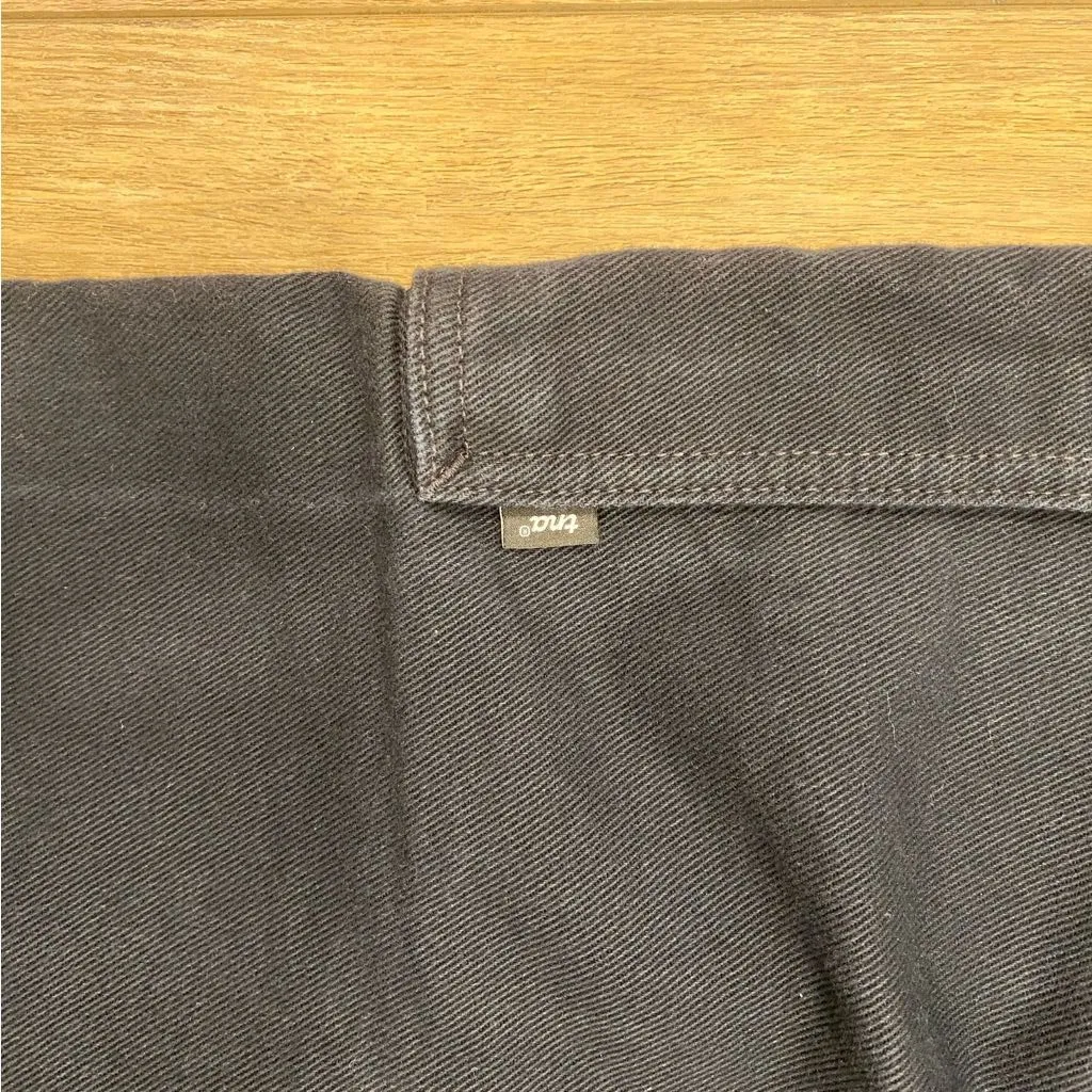 🌟ARITZIA🌟 TNA TROOP COTTON CARGO PANTS WIDE LEG BLACK SZ 4 - Image 10