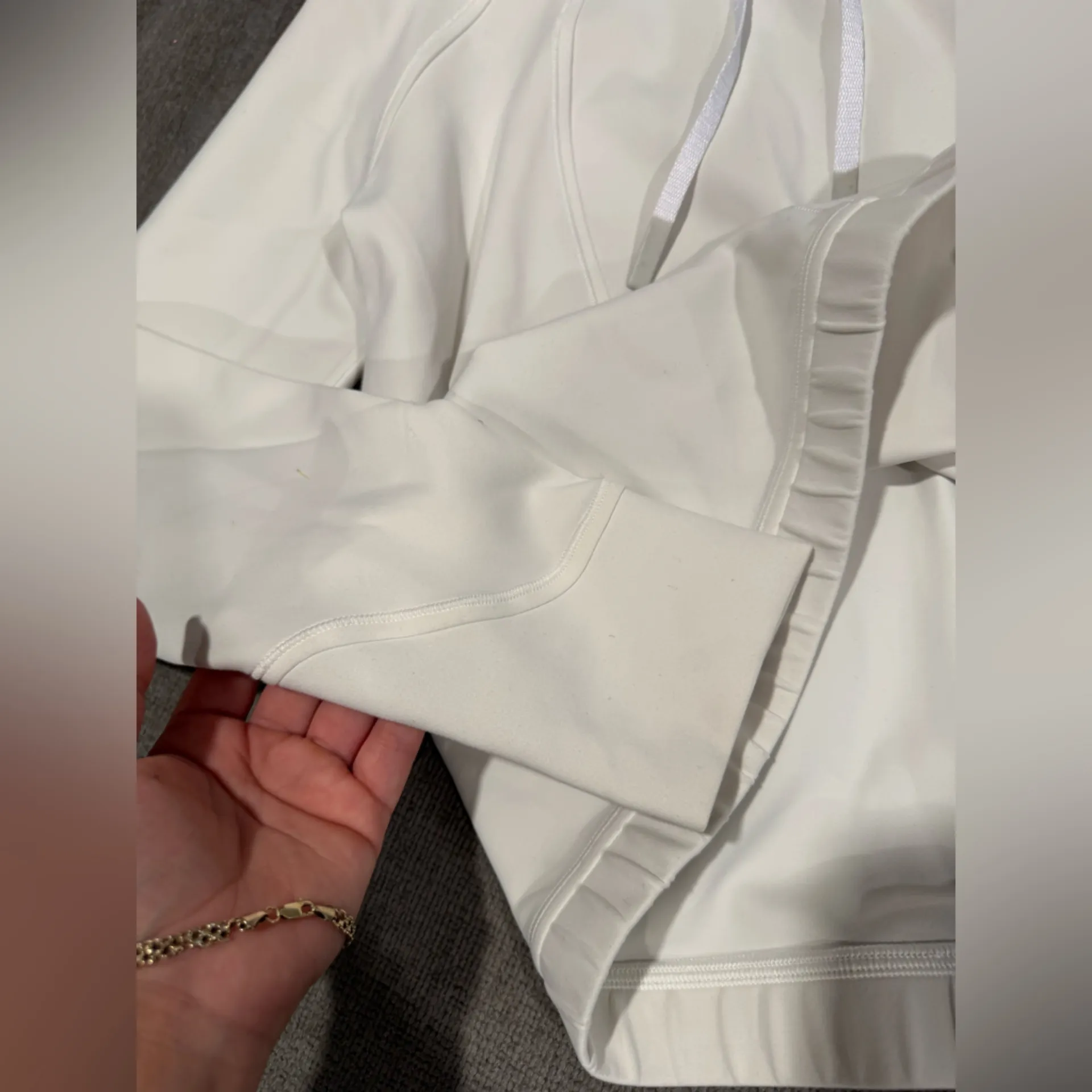 Lululemon Athletica Crisp White Women's Hoodie - Image 12