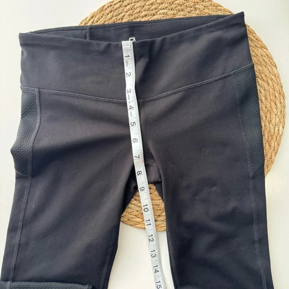 GapFit gFast Textured‎ Mesh-Panel Leggings Size Small - Image 7