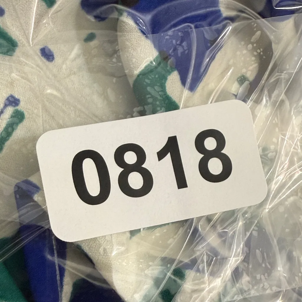 Apt. 9 Women's Blue and‎ Green Patterned Blouse - Image 4