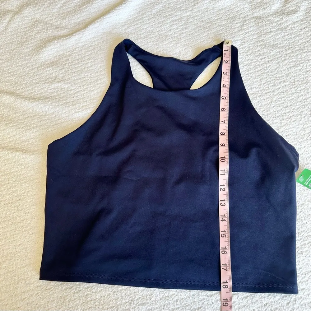 Gap GapFit High-Neck Brami XL Navy Blue NEW - Image 6