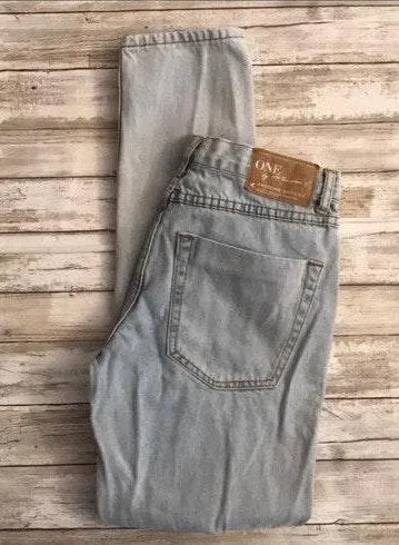 Awesome Baggies Boyfriend Distressed Mom Ribbed Jeans - Image 5