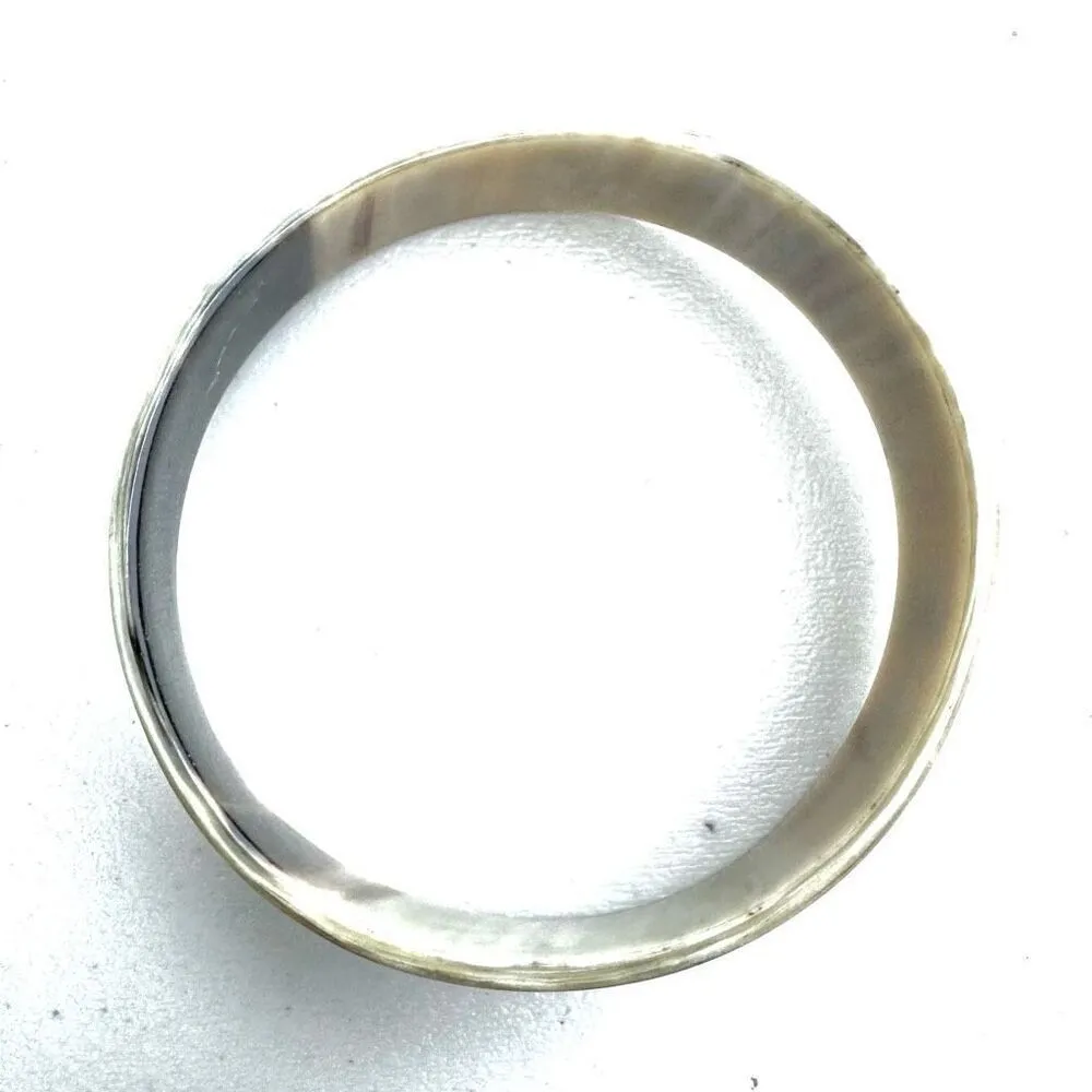 Buffalo Horn asymmetrical bangle bracelet - Image 7