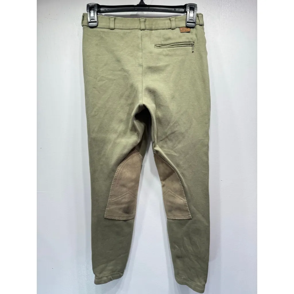 On Course Sage Green Riding Breeches Jodhpurs Equestrian Horseback English Sz 28 - Image 3