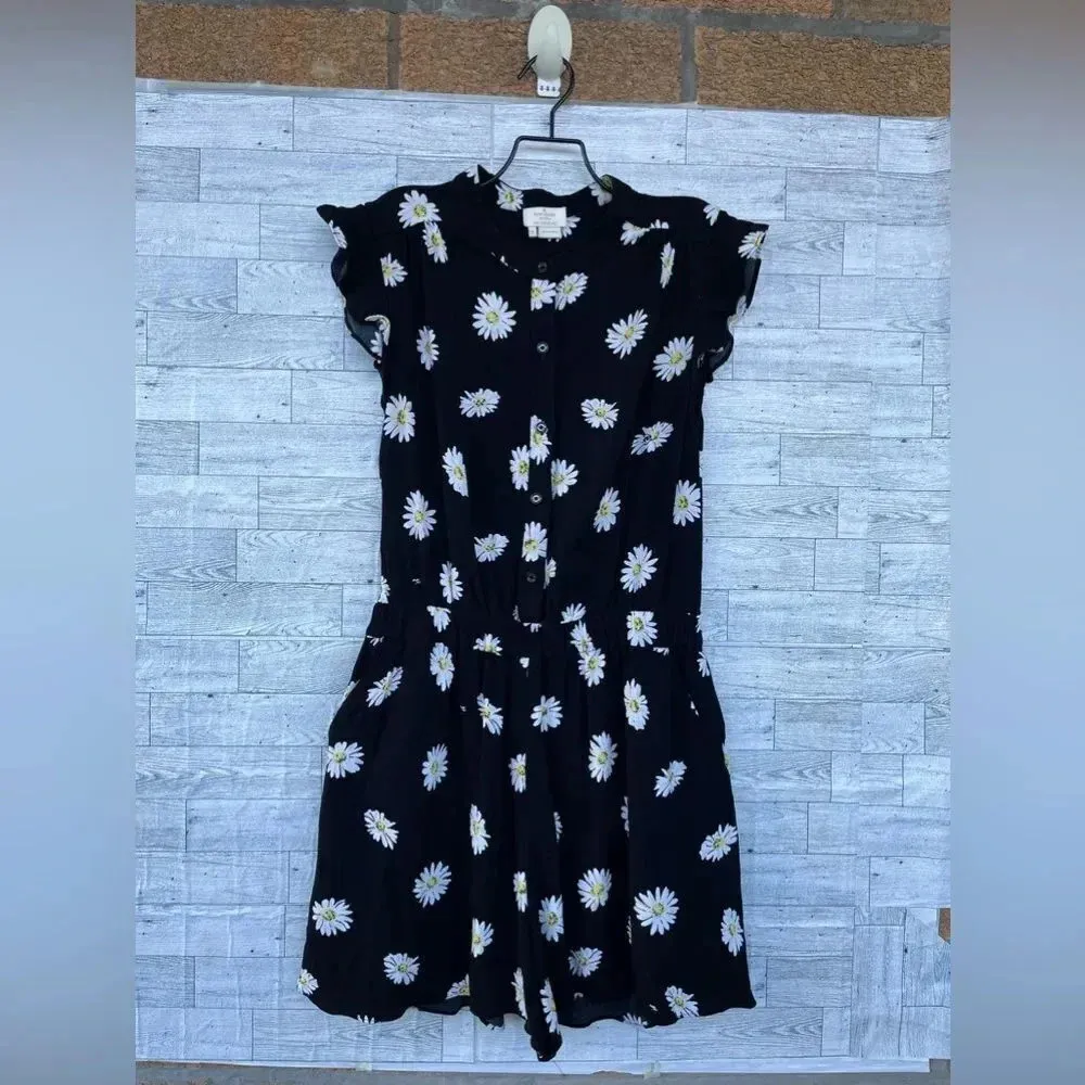Kate Spade Daisy Dot Crepe Romper size 6 - Image 2