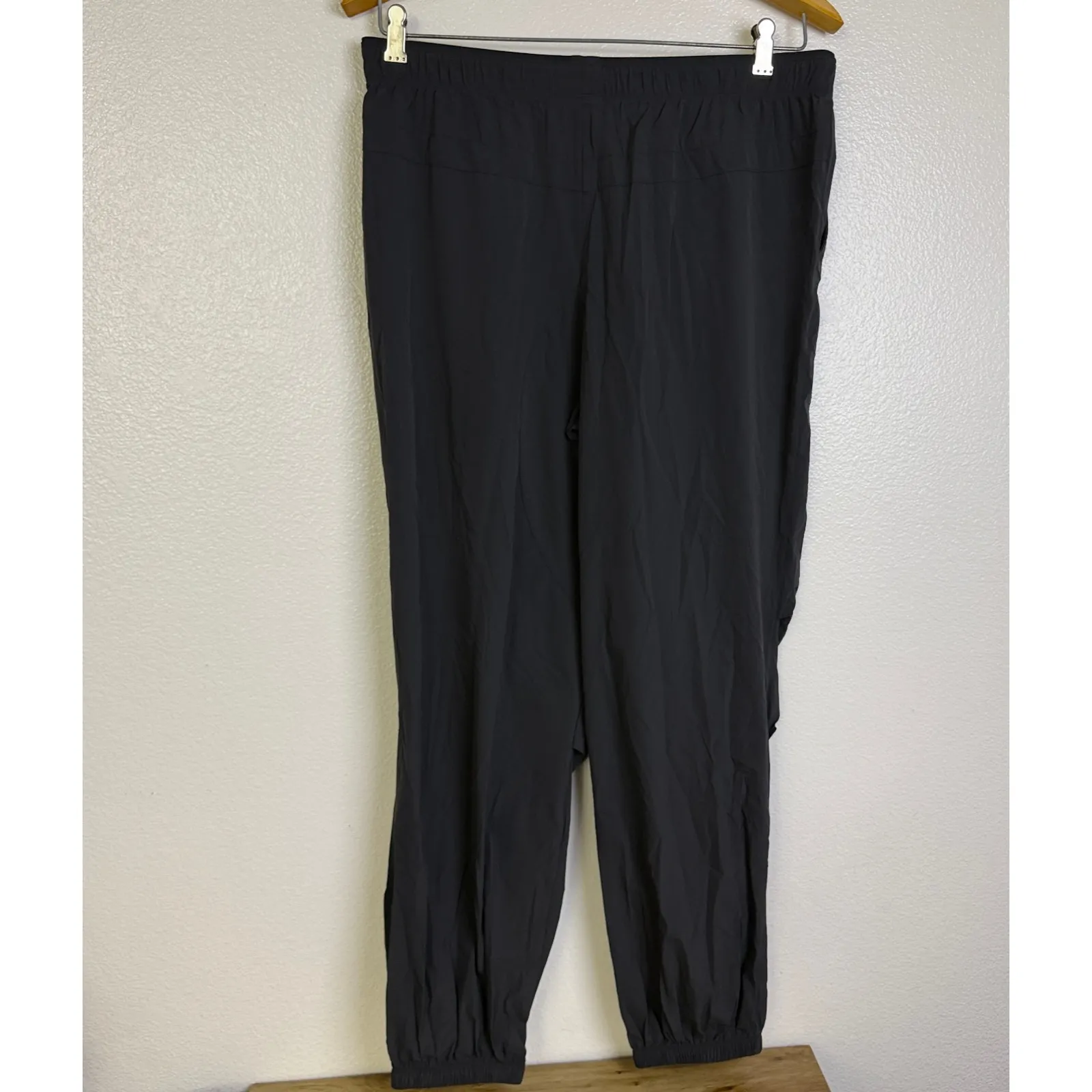Paskho Pants Womens Medium Black Serene Joggers Comfort Athleisure Athletic Yoga - Image 2
