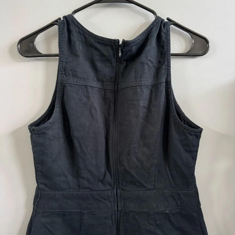 Abercrombie & Fitch Black Sleeveless Dress - Image 6