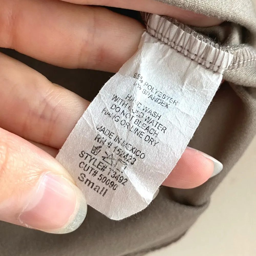 Klesis Taupe Cropped Long - Image 15