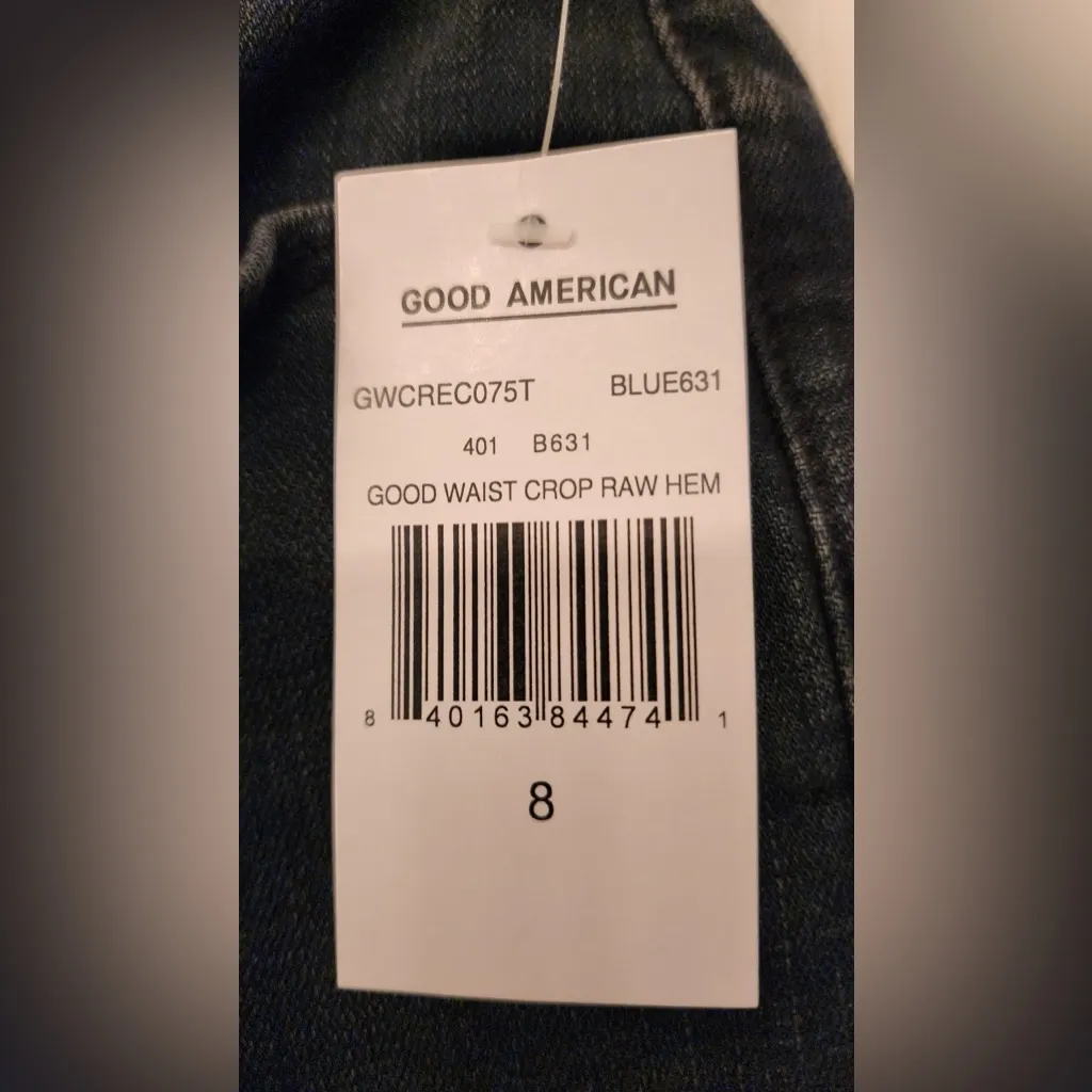 Good American Good Waist Skinny High Rise Jeans with Tummy Tech Blue Size 8 /29 - Image 10