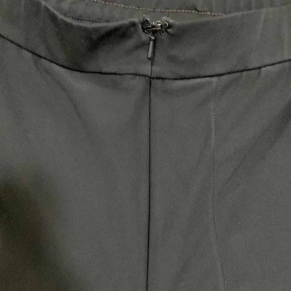 NIKE Dri fit zip up leggings straight leg gym training yoga size MEDIUM (8-10) - Image 3