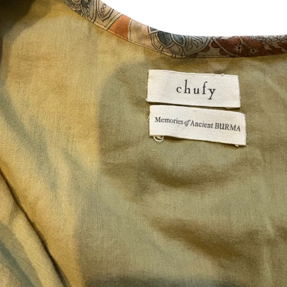 Chufy Cotton/Silk Puff Sleeve V - Image 14