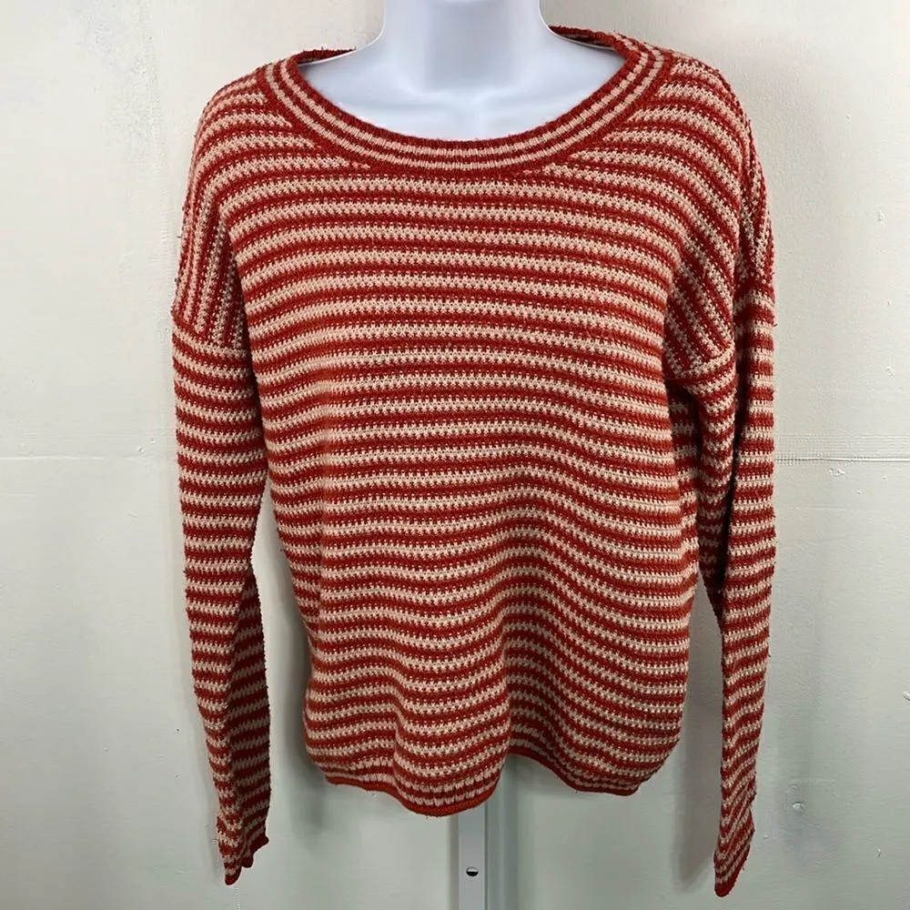 Madewell  Seagrove Pullover Sweater in Stripe size XS - Image 3