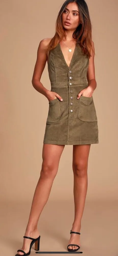 Lulus Overall Dress - Image 3