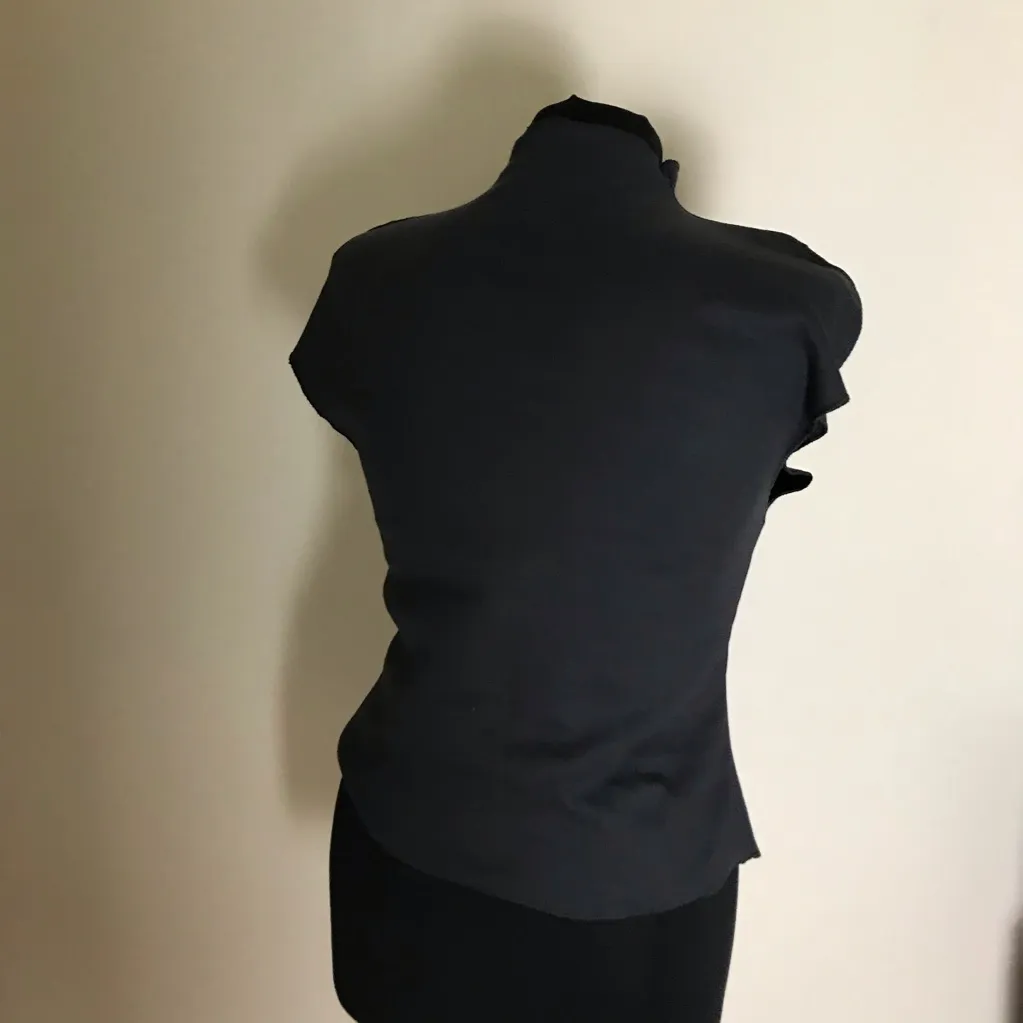 H&M  Dark Gray Turtleneck Top - Image 4