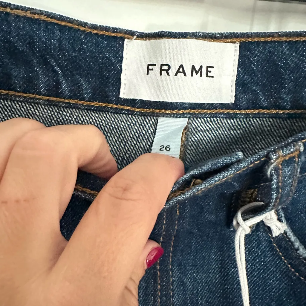 frame denim Frame Reconstructed Denim Ombré Midi skirt- NWT‎ - Image 7