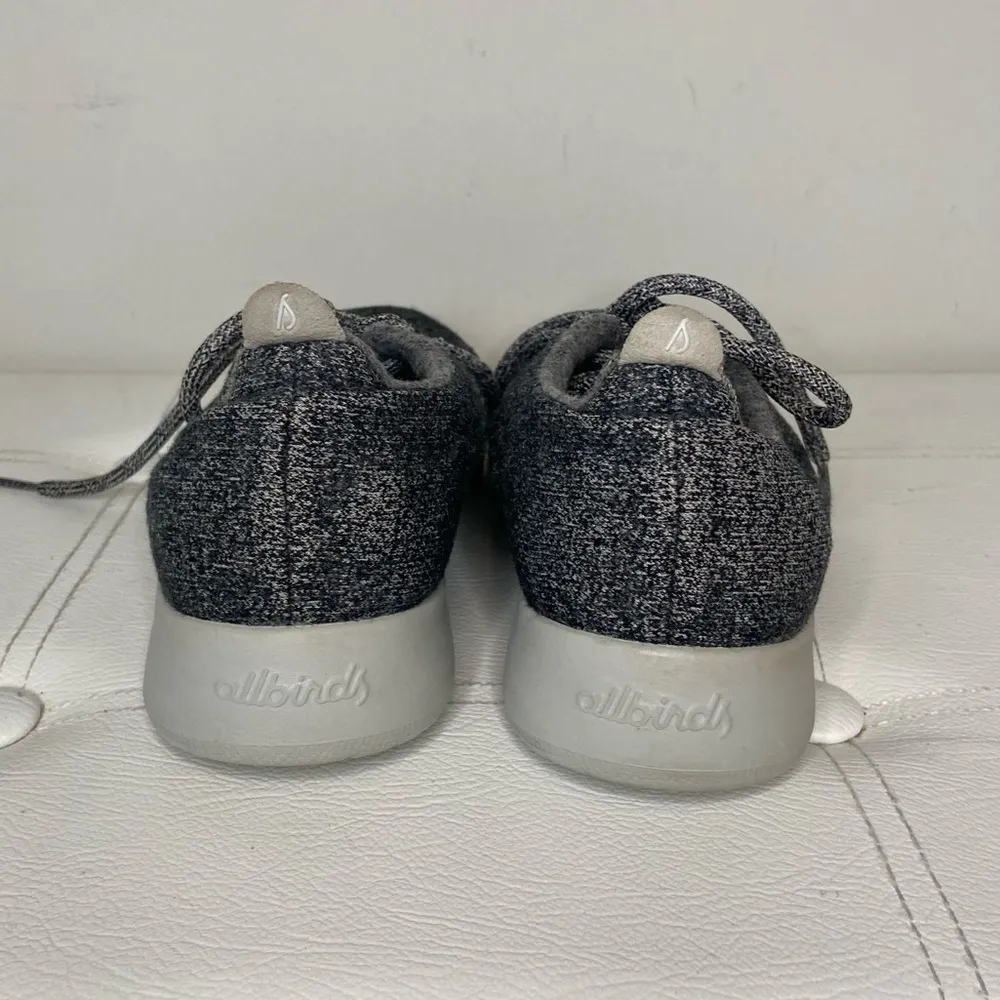 Allbirds Gray Wool Runners Size 9 Sneakers Merino Wool - Image 4