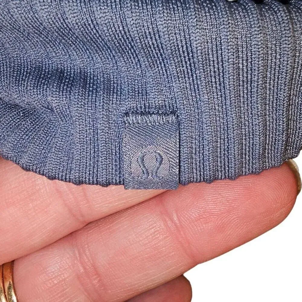 Lululemon Womens Blue‎ Rest Less 1/2 Zip Pullover Small - Image 4