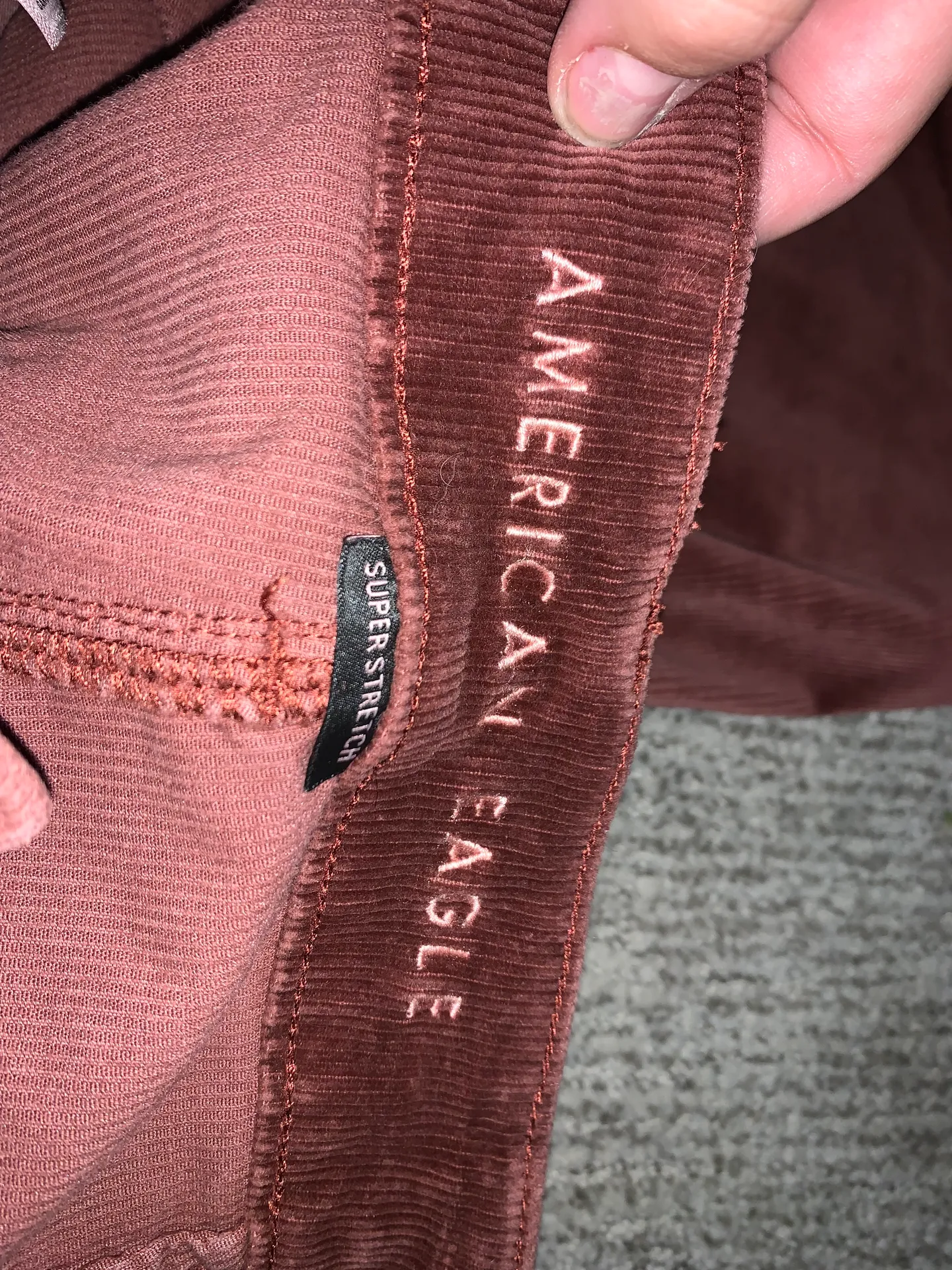 American Eagle Corduroy Flare Pants - Image 4