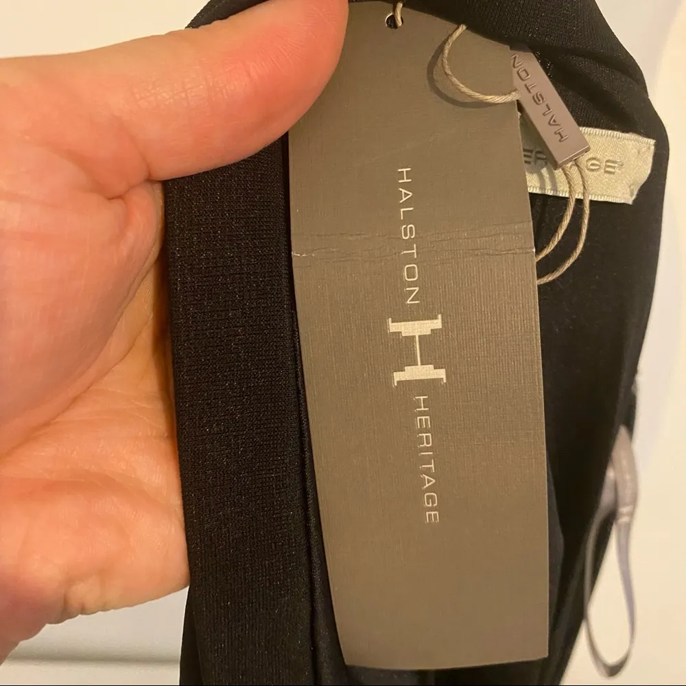 fitted Ruched black sleeveless/Tube Top Size Small- NEW - Image 6