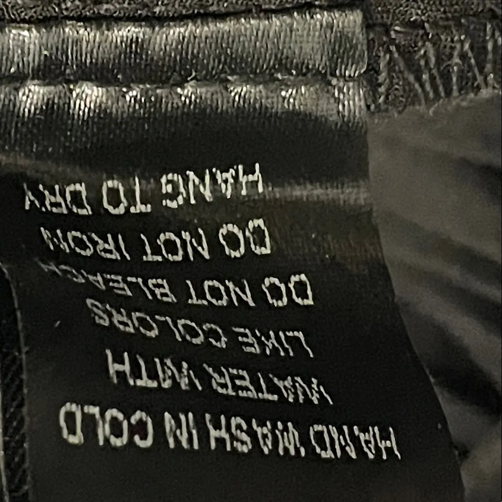 Selfie Leslie Black Satin Laxmi Accordion Pleat Maxi Dress Womens Size Large - Image 12