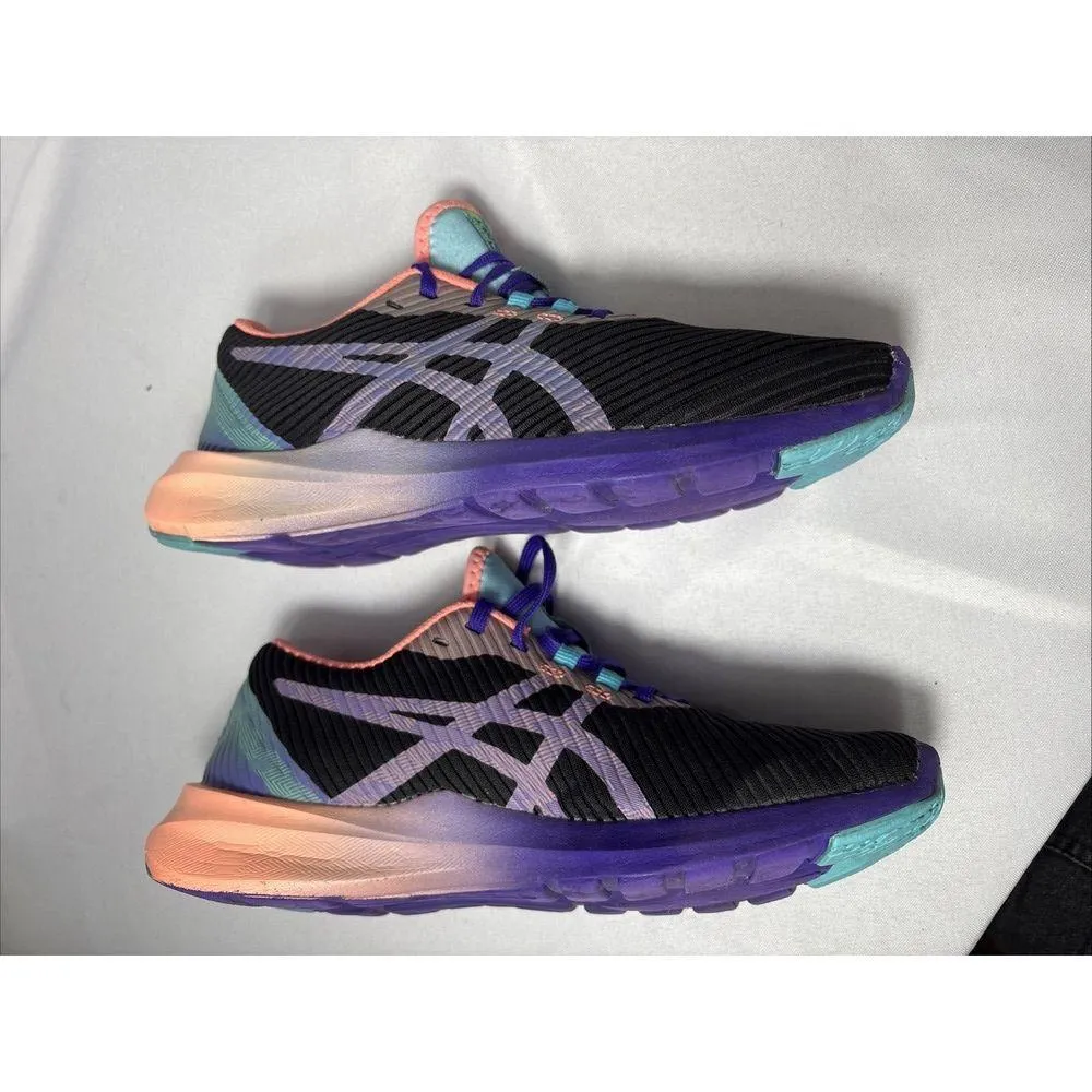 Asics Women's Size 7.5 Running Shoes 1012A985 Purple/ Teal/ Coral Sneakers EU 39 - Image 6