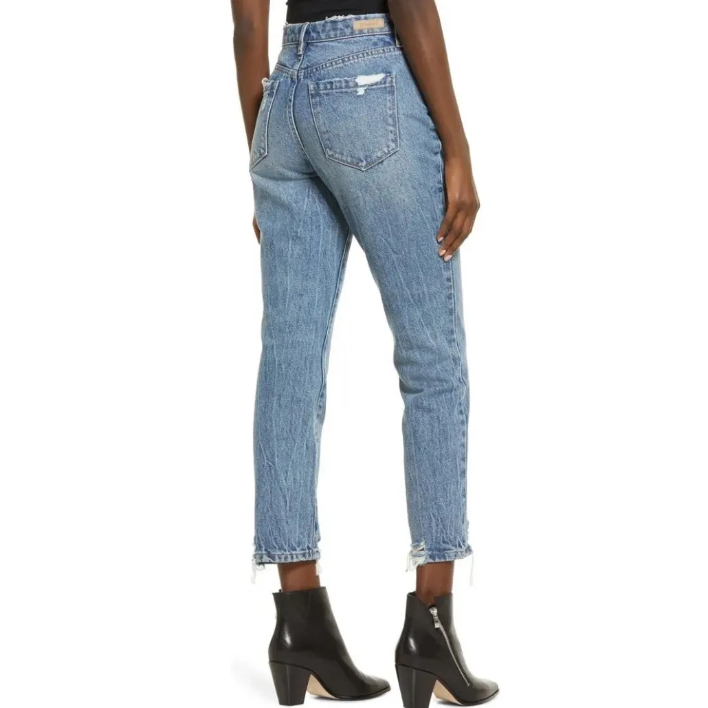 BLANK NYC Women’s The Madison Crop Distressed Jean size 31 - Image 2