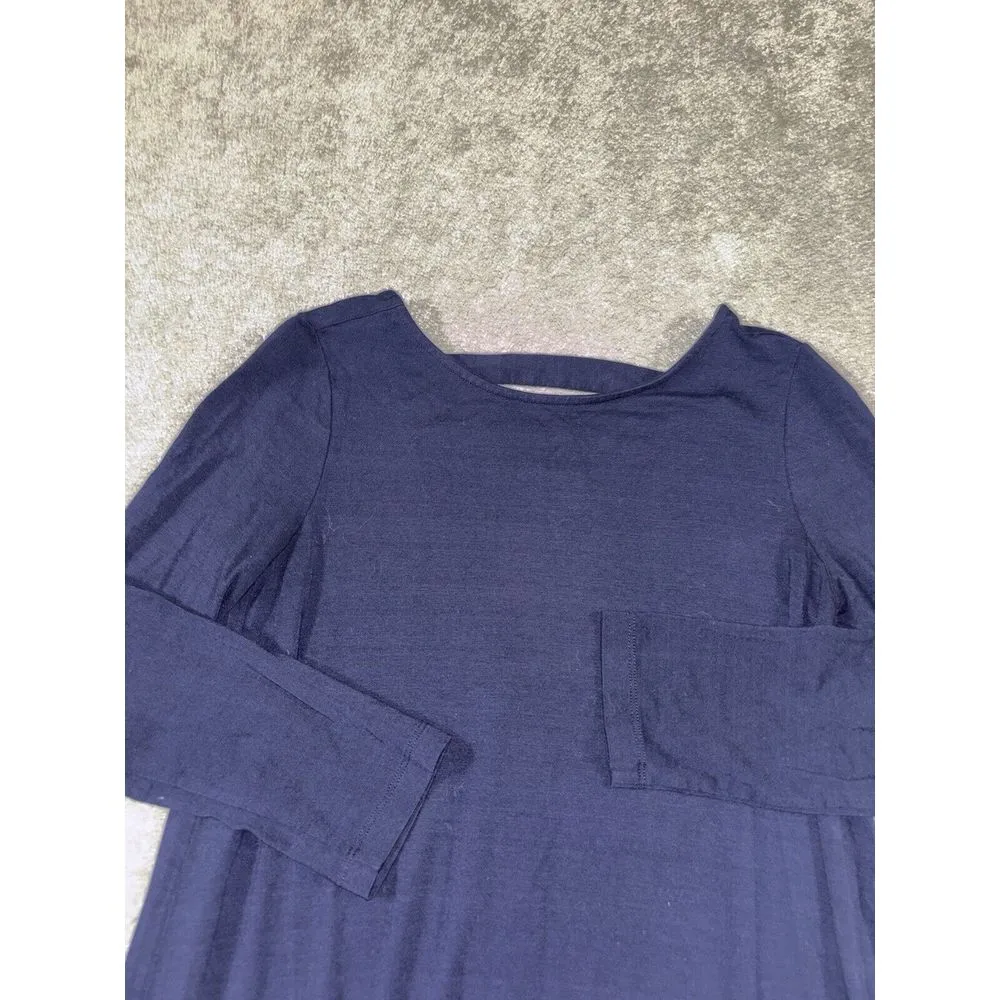 navy blue lilly pulitzer dress back cut outs xs‎ long sleeve - Image 2