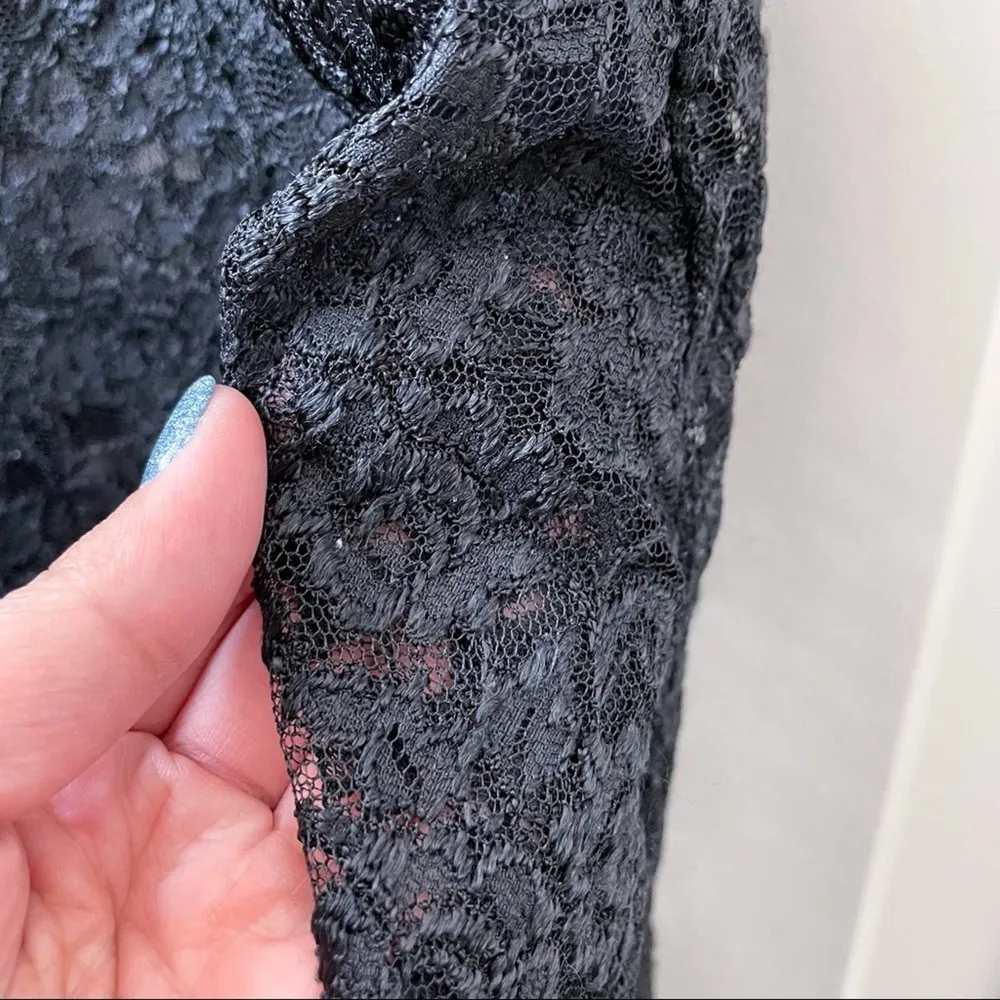 Private Luxuries Black Lace Slip Lingerie Strappy L Size L - Image 99