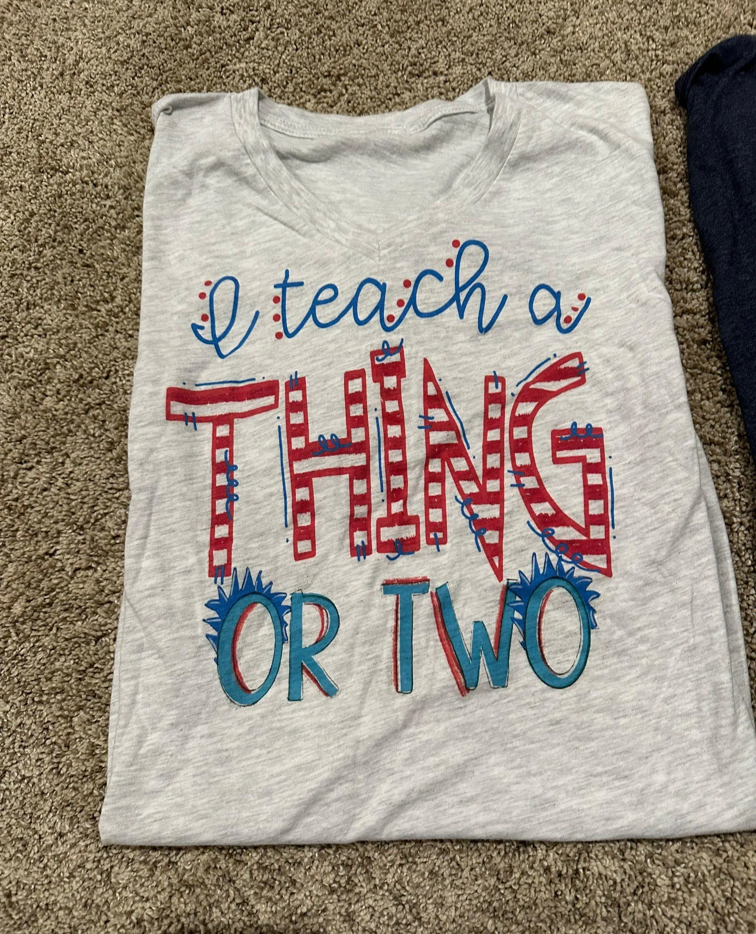 Bella Canvas Teacher T-shirt  - Image 2