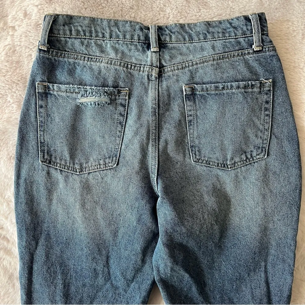 The Vintage Dad Jean - Distressed Denim - Image 5