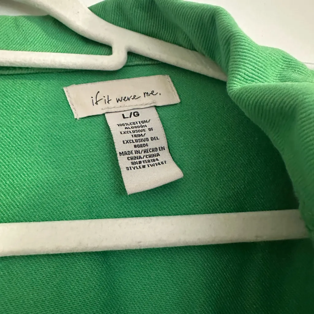 If It Were Me Vibrant Green Jacket - Image 2
