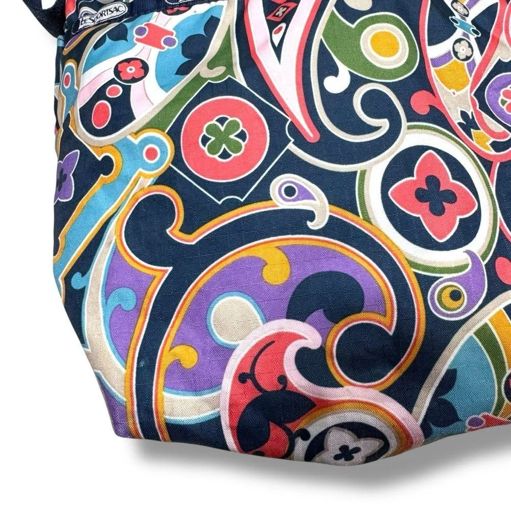 Lesportsac Crossbody Abstract Multicolor Purse - Image 5