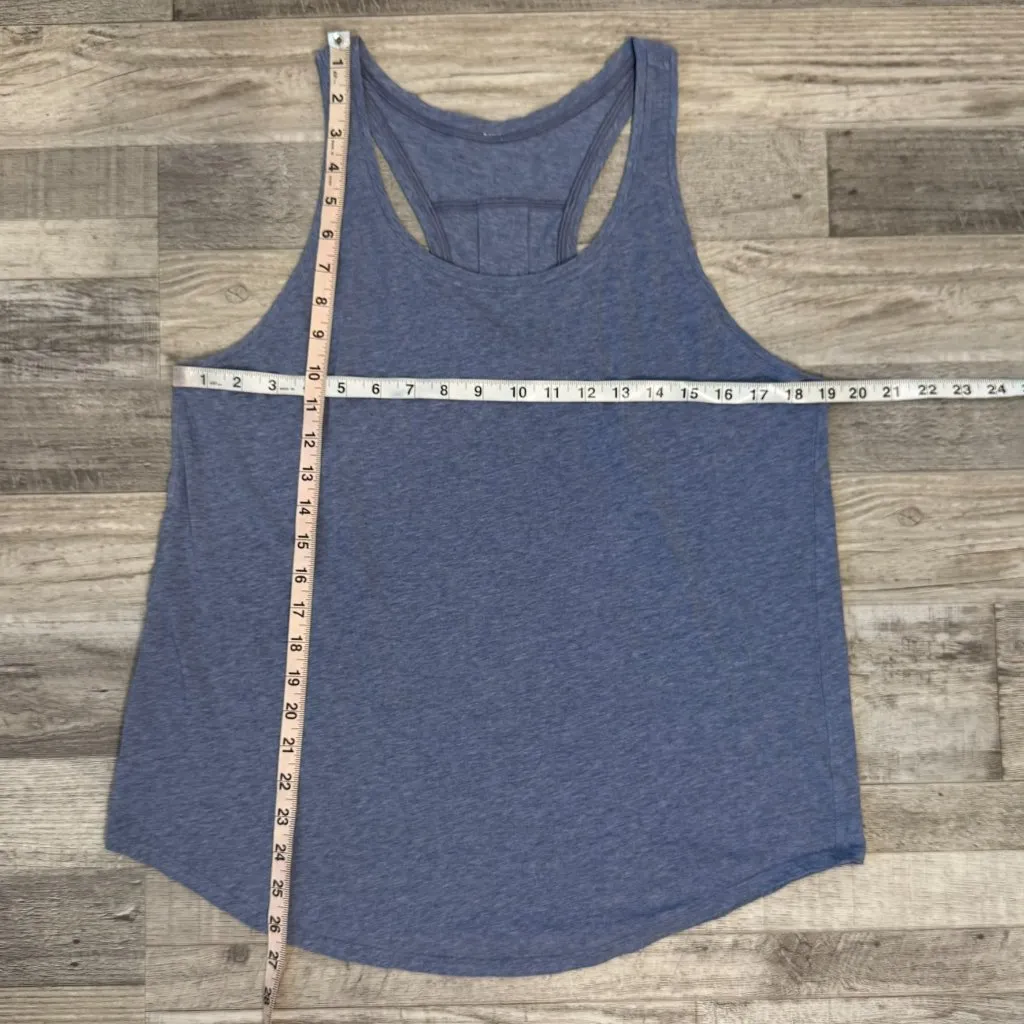 Lululemon Love Pleat Athletic Tank Periwinkle R41 Blue Size 12 - Image 2