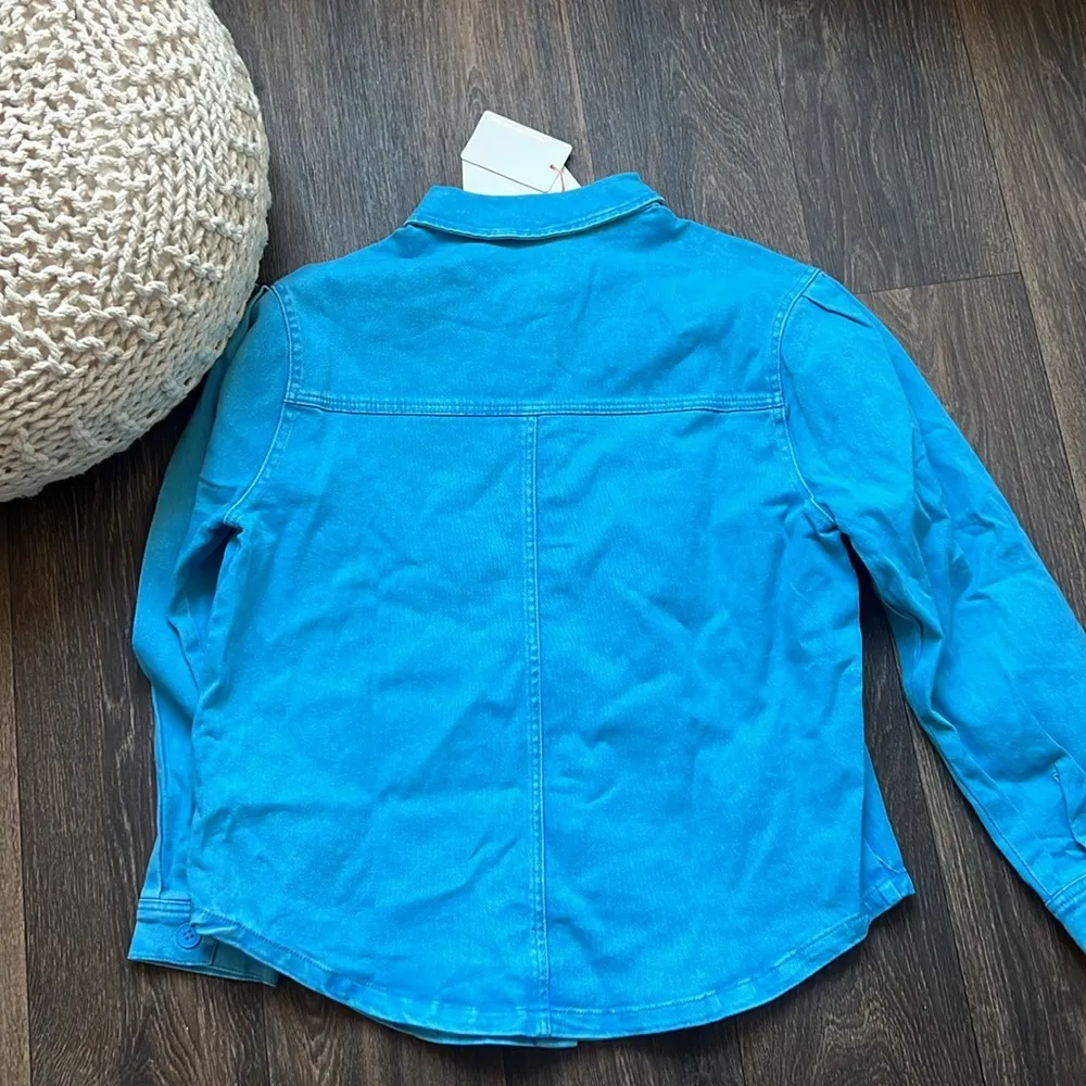 Skies are Blue Blue Denim Button Up - Image 4